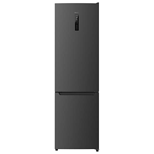 Cecotec Frigorífico Combi 2 Puertas Bolero CoolMarket Combi 322 Dark D. 322 L, Altura 185 y 60 cm de Ancho, Bajo Consumo, Motor Inverter Plus, Sistema Multi Air flow, Total No frost von Cecotec