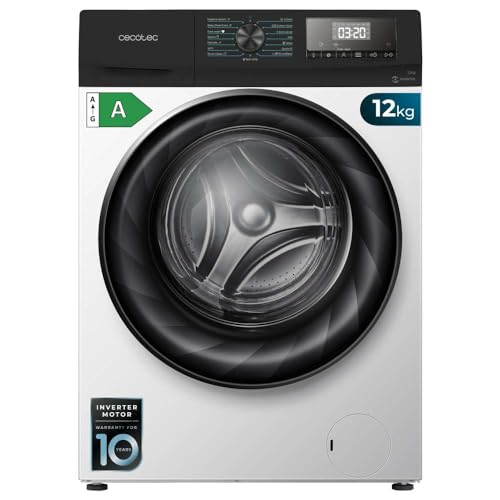 Cecotec Frontlader-Waschmaschine Bolero DressCode 120700 Inverter A. 1750 W, 1400 U/min, 15 Programme, Klasse A, Inverter Plus Motor, mit Dampf SteamMax und Jet Wash Technologie. Cecotec Frontlader-Waschmaschine Bolero DressCode 120700 Inverter A. 1750 W, 1400 U/min, 15 Programme, Klasse A, Inverter Plus Motor, mit Dampf SteamMax und Jet Wash Technologie. von Cecotec