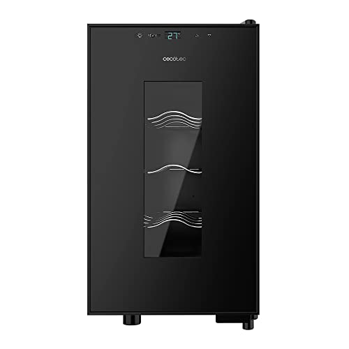 Cecotec GrandSommelier 820 CoolCrystal Bolero 8 Flaschen, 23 Liter, thermoelektrisches Kühlsystem, hohe Leistung, dimmbar, LED-Innenbeleuchtung Cecotec GrandSommelier 820 CoolCrystal Bolero 8 Flaschen, 23 Liter, thermoelektrisches Kühlsystem, hohe Leistung, dimmbar, LED-Innenbeleuchtung von Cecotec