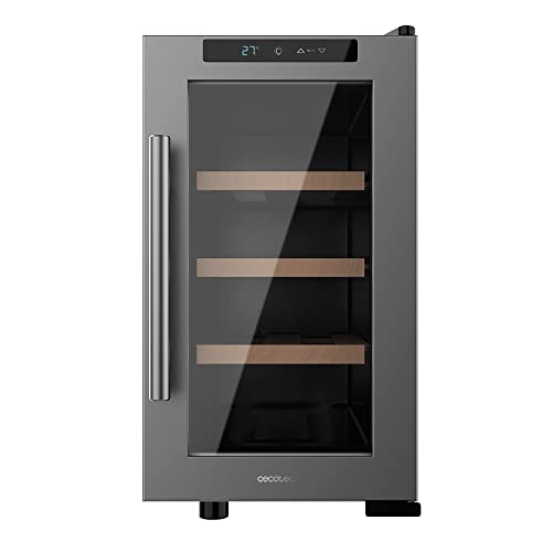 Cecotec GrandSommelier 820 CoolWood Bolero 8 Flaschen, 23 Liter, thermoelektrisches Kühlsystem, hohe Leistung, dimmbar, LED-Innenbeleuchtung Cecotec GrandSommelier 820 CoolWood Bolero 8 Flaschen, 23 Liter, thermoelektrisches Kühlsystem, hohe Leistung, dimmbar, LED-Innenbeleuchtung von Cecotec