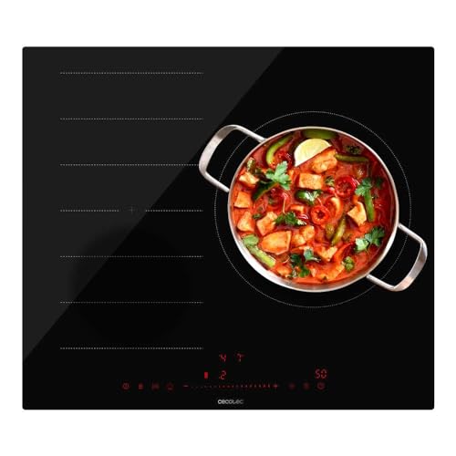 Cecotec Induktionskochfeld 1 Zone Bolero Squad I 3100 FullFlex 7400W, Durchmesser 28 cm und Bridge Zone, 9 Stufen, Facettenschliff, Unsichtbare Touch-Slider-Steuerung, Topferkennung Cecotec Induktionskochfeld 1 Zone Bolero Squad I 3100 FullFlex 7400W, Durchmesser 28 cm und Bridge Zone, 9 Stufen, Facettenschliff, Unsichtbare Touch-Slider-Steuerung, Topferkennung von Cecotec