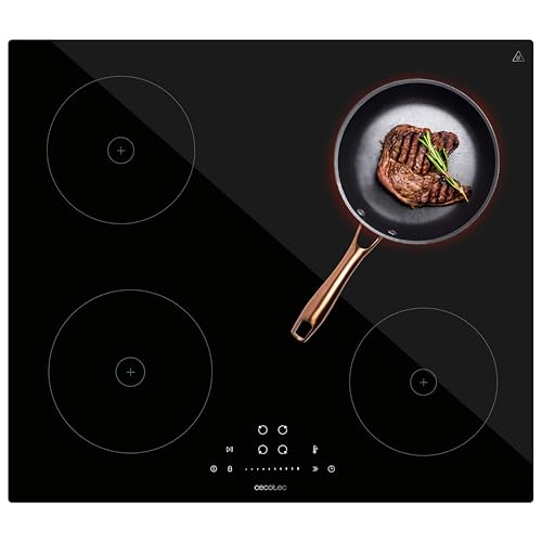 Cecotec Induktionskochfeld Placa Bolero Squad I 4200. Maximalleistung 7200 W, 4 Induktionsbrenner, 9 Stufen, Timer, Touch Slider Control, Sicherheitssperre und Schnellstart. Cecotec Induktionskochfeld Placa Bolero Squad I 4200. Maximalleistung 7200 W, 4 Induktionsbrenner, 9 Stufen, Timer, Touch Slider Control, Sicherheitssperre und Schnellstart. von Cecotec