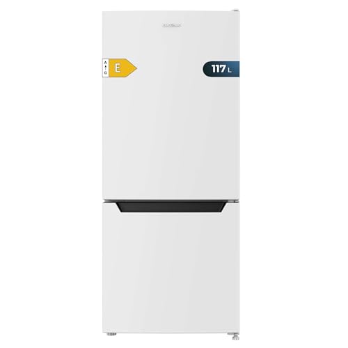 Cecotec Kombi Kühlschrank No Frost 117L Bolero CoolMarket Combi 117 DF Weiß E. Klasse E, Weißer Kombi Kühlschrank, Defrost, Klasse E und Fast Freezing Modus Cecotec Kombi Kühlschrank No Frost 117L Bolero CoolMarket Combi 117 DF Weiß E. Klasse E, Weißer Kombi Kühlschrank, Defrost, Klasse E und Fast Freezing Modus von Cecotec