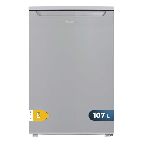 Cecotec Mini-Kühlschrank 107 L Bolero CoolMarket TT 107 Inox, Energieklasse E, Energiesparend, Reversible Tür, Niedriger Geräuschpegel, Crisper-Box, Gefrierfach Cecotec Mini-Kühlschrank 107 L Bolero CoolMarket TT 107 Inox, Energieklasse E, Energiesparend, Reversible Tür, Niedriger Geräuschpegel, Crisper-Box, Gefrierfach von Cecotec