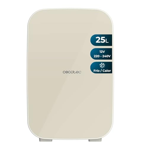 Cecotec Mini-Kühlschrank Bolero MiniCooling 25L Bahamas Beige. Kapazität 20L, Betrieb 12-220V, Kompatibel mit Autos und Wohnwagen, Kühl- und Heizfunktion, Einstellbare Temperatur von 7 ºC bis 65 ºC Cecotec Mini-Kühlschrank Bolero MiniCooling 25L Bahamas Beige. Kapazität 20L, Betrieb 12-220V, Kompatibel mit Autos und Wohnwagen, Kühl- und Heizfunktion, Einstellbare Temperatur von 7 ºC bis 65 ºC von Cecotec