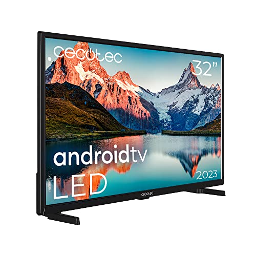 Cecotec TV LED 32" Smart TV A -Serie ALH00032N. HD, Android 11, Integrated Chromecast, Sprachassistent, HDR10, HBBTV, WiFi & Bluetooth, Modell 2023 Cecotec TV LED 32" Smart TV A -Serie ALH00032N. HD, Android 11, Integrated Chromecast, Sprachassistent, HDR10, HBBTV, WiFi & Bluetooth, Modell 2023 von Cecotec