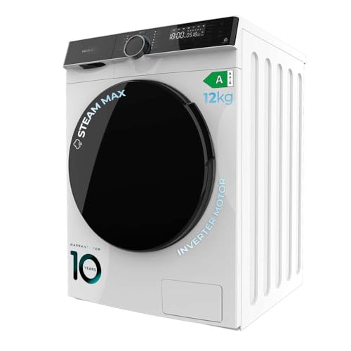 Cecotec Waschmaschine 12 kg Bolero DressCode 121000 A Essential, 2000W, maximal einstellbare 1400 rpm, WoolMark Zertifizierung, 14 Programme, niedriger Verbrauch, automatische Trommelreinigung Cecotec Waschmaschine 12 kg Bolero DressCode 121000 A Essential, 2000W, maximal einstellbare 1400 rpm, WoolMark Zertifizierung, 14 Programme, niedriger Verbrauch, automatische Trommelreinigung von Cecotec