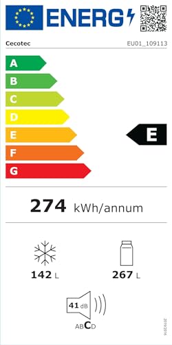 Cecotec Weinkühlschrank 23 Flaschen Retro Bolero Grandsommelier Origin 23 Beige. Beige mit Holzregalen, Temp. 6-18ºC, Glastür, LED-Licht, Kompressor, LED-Steuerung Cecotec Weinkühlschrank 23 Flaschen Retro Bolero Grandsommelier Origin 23 Beige. Beige mit Holzregalen, Temp. 6-18ºC, Glastür, LED-Licht, Kompressor, LED-Steuerung von Cecotec
