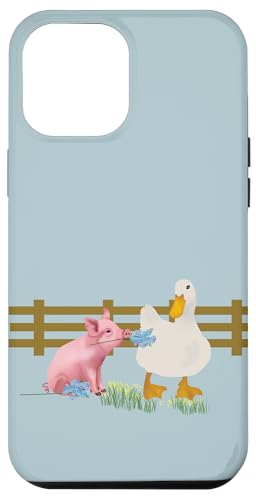Bauernleben mit Schwein und Ente Hülle für iPhone 12 Pro Max Bauernleben mit Schwein und Ente Hülle für iPhone 12 Pro Max von Cedar Rue