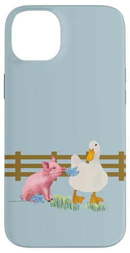 Bauernleben mit Schwein und Ente Hülle für iPhone 14 Plus Bauernleben mit Schwein und Ente Hülle für iPhone 14 Plus von Cedar Rue