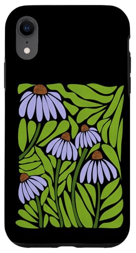 Boho Lila Kegel Blumen Hülle für iPhone XR von Cedar Rue
