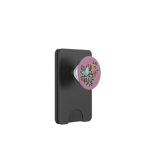 Boho Vögel und Blumen PopSockets PopWallet für MagSafe Boho Vögel und Blumen PopSockets PopWallet für MagSafe von Cedar Rue