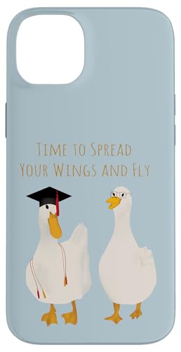Graduation Enten Spread Your Wings and Fly Hülle für iPhone 14 Plus von Cedar Rue