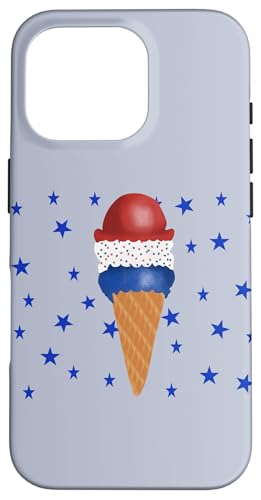 Patriotische Eistüte mit Sternen Hülle für iPhone 16 Pro Patriotische Eistüte mit Sternen Hülle für iPhone 16 Pro von Cedar Rue