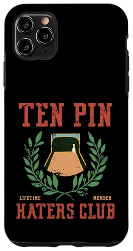 Ten Pin Haters Club Bowlingbahn Strike Spare Retro Hülle für iPhone 11 Pro Max Ten Pin Haters Club Bowlingbahn Strike Spare Retro Hülle für iPhone 11 Pro Max von Cedar Rue
