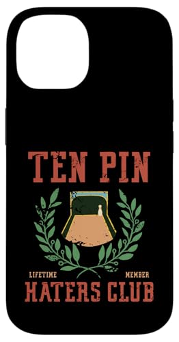 Ten Pin Haters Club Bowlingbahn Strike Spare Retro Hülle für iPhone 14 Ten Pin Haters Club Bowlingbahn Strike Spare Retro Hülle für iPhone 14 von Cedar Rue