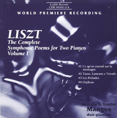 Symphonic Poems for Two Pianos von CEDILLE RECORDS