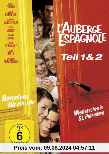 L' Auberge Espagnole - 1 + 2 (Collector's Box) [2 DVDs] von Cedric Klapisch