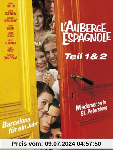 L'auberge Espagnole 1+2 - Collector's Box [2 DVDs] von Cedric Klapisch