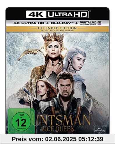 The Huntsman & The Ice Queen - Extended Edition  (4K Ultra HD) (+ Blu-ray) von Cedric Nicolas-Troyan