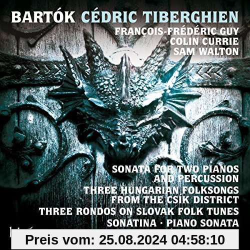 Bartok: Klaviersonate / Etudes / Sonatina /+ von Cedric Tiberghien