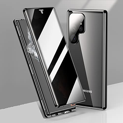 CeeEee Anti-Peep Hülle für Samsung Galaxy S24 Plus 5G Sichtschutz Kameraschutz Hülle Magnetisch und Metall Bumper Handyhülle - Schwarz CeeEee Anti-Peep Hülle für Samsung Galaxy S24 Plus 5G Sichtschutz Kameraschutz Hülle Magnetisch und Metall Bumper Handyhülle - Schwarz von CeeEee