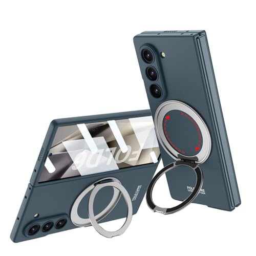 CeeEee Hülle für Samsung Galaxy Z Fold 6 5g Ultra Dünn Stoßfest Handyhülle Bildschirmschutz Protective Case mit Ständer Ring - Grün CeeEee Hülle für Samsung Galaxy Z Fold 6 5g Ultra Dünn Stoßfest Handyhülle Bildschirmschutz Protective Case mit Ständer Ring - Grün von CeeEee