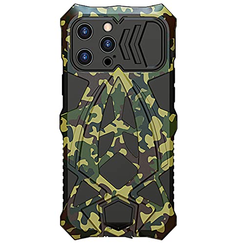 CeeEee iPhone 13 Pro Hülle Hybrid Metall und Silikon Cover Militärorte Drop Protection Schutzhülle für iPhone 13pro - Camo von CeeEee