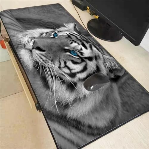 Gaming Mauspad 500x1000x2mm,Tierischer Tiger XXL Mousepad,rutschfest Tischunterlage Large Size Groß,verbessert Präzision und Geschwindigkeit,abwaschbar - für Heimbüro Maus und Tastatur Gaming Mauspad 500x1000x2mm,Tierischer Tiger XXL Mousepad,rutschfest Tischunterlage Large Size Groß,verbessert Präzision und Geschwindigkeit,abwaschbar - für Heimbüro Maus und Tastatur von Cekog