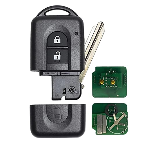 Celabie Auto SchlüSselloser Zugang Fernbedienungs SchlüSsel mit 2 Tasten 433MHz ID46 Chip für 285E34X00A 285E3EB30A Celabie Auto SchlüSselloser Zugang Fernbedienungs SchlüSsel mit 2 Tasten 433MHz ID46 Chip für 285E34X00A 285E3EB30A von Celabie