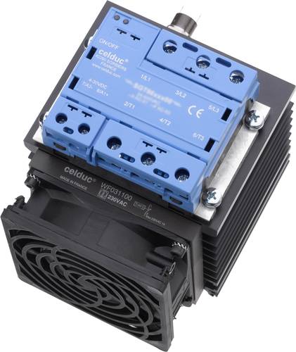 Celduc Halbleiterrelais SGT8698504 Schaltspannung (max.): 520 V/AC, 520 V/DC Nullspannungsschaltend von Celduc