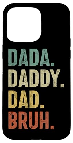 Dada Daddy Dad Bruh Lustiger Vatertags-Vintage-Elternteil Hülle für iPhone 15 Pro Max Dada Daddy Dad Bruh Lustiger Vatertags-Vintage-Elternteil Hülle für iPhone 15 Pro Max von Celebrate Fathers Day Gifts Dad Papa Father