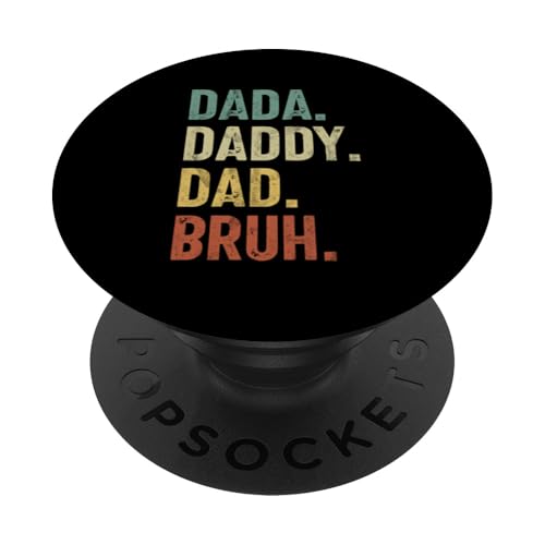 Dada Daddy Dad Bruh Lustiger Vatertags-Vintage-Elternteil PopSockets Klebender PopGrip Dada Daddy Dad Bruh Lustiger Vatertags-Vintage-Elternteil PopSockets Klebender PopGrip von Celebrate Fathers Day Gifts Dad Papa Father