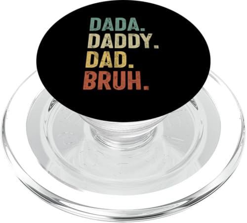 Dada Daddy Dad Bruh Lustiger Vatertags-Vintage-Elternteil PopSockets PopGrip für MagSafe Dada Daddy Dad Bruh Lustiger Vatertags-Vintage-Elternteil PopSockets PopGrip für MagSafe von Celebrate Fathers Day Gifts Dad Papa Father
