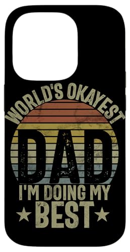 Der Okayest Dad der Welt Ich mache meinen besten Retro-Vatertag Hülle für iPhone 14 Pro Der Okayest Dad der Welt Ich mache meinen besten Retro-Vatertag Hülle für iPhone 14 Pro von Celebrate Fathers Day Gifts Dad Papa Father