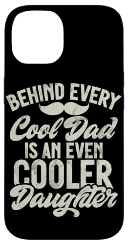 Hinter jedem coolen Papa steckt eine noch coolere Tochter Vintage Hülle für iPhone 14 Hinter jedem coolen Papa steckt eine noch coolere Tochter Vintage Hülle für iPhone 14 von Celebrate Fathers Day Gifts Dad Papa Father