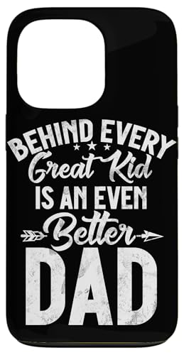 Hinter jedem tollen Kind ist ein noch besserer Vater Vatertag Hülle für iPhone 13 Pro Hinter jedem tollen Kind ist ein noch besserer Vater Vatertag Hülle für iPhone 13 Pro von Celebrate Fathers Day Gifts Dad Papa Father
