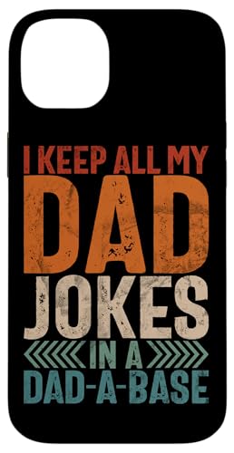 I Keep All My Dad Witze In A Dad A Base Retro-Vatertag Hülle für iPhone 14 Plus I Keep All My Dad Witze In A Dad A Base Retro-Vatertag Hülle für iPhone 14 Plus von Celebrate Fathers Day Gifts Dad Papa Father