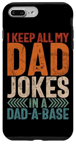 I Keep All My Dad Witze In A Dad A Base Retro-Vatertag Hülle für iPhone 7 Plus/8 Plus I Keep All My Dad Witze In A Dad A Base Retro-Vatertag Hülle für iPhone 7 Plus/8 Plus von Celebrate Fathers Day Gifts Dad Papa Father