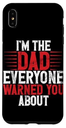 Ich bin der Vater, vor dem dich jeder vor dem Vatertag gewarnt hat Lustig Hülle für iPhone XS Max Ich bin der Vater, vor dem dich jeder vor dem Vatertag gewarnt hat Lustig Hülle für iPhone XS Max von Celebrate Fathers Day Gifts Dad Papa Father