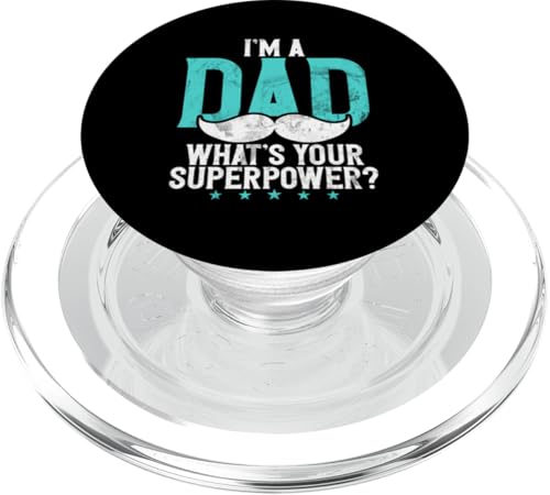 Ich bin ein Vater Was ist deine Superkraft? Vatertag Lustiger Vater PopSockets PopGrip für MagSafe Ich bin ein Vater Was ist deine Superkraft? Vatertag Lustiger Vater PopSockets PopGrip für MagSafe von Celebrate Fathers Day Gifts Dad Papa Father