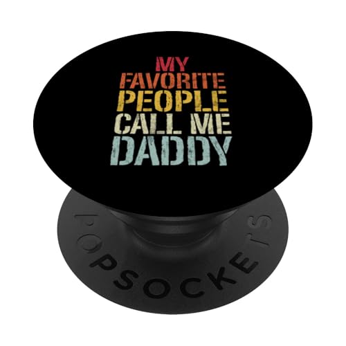 Meine Lieblingsleute nennen mich Papa Vatertag Retro-Tochter PopSockets Klebender PopGrip Meine Lieblingsleute nennen mich Papa Vatertag Retro-Tochter PopSockets Klebender PopGrip von Celebrate Fathers Day Gifts Dad Papa Father