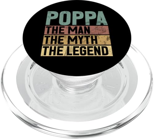 Papa Der Mann Die Mythen-Legende Vatertag Retro Vaterschaft PopSockets PopGrip für MagSafe Papa Der Mann Die Mythen-Legende Vatertag Retro Vaterschaft PopSockets PopGrip für MagSafe von Celebrate Fathers Day Gifts Dad Papa Father
