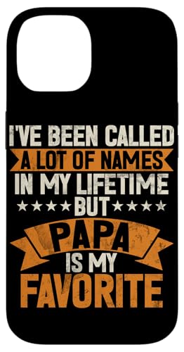 Papa Is My Favorite Name Vatertag Vintage Eltern Sohn Hülle für iPhone 14 Papa Is My Favorite Name Vatertag Vintage Eltern Sohn Hülle für iPhone 14 von Celebrate Fathers Day Gifts Dad Papa Father