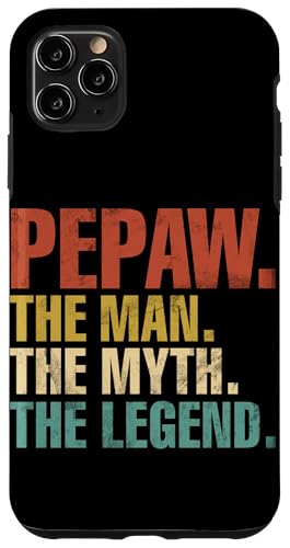 Pepaw The Man The Myth The Legend Retro Vatertag Vintage Hülle für iPhone 11 Pro Max Pepaw The Man The Myth The Legend Retro Vatertag Vintage Hülle für iPhone 11 Pro Max von Celebrate Fathers Day Gifts Dad Papa Father