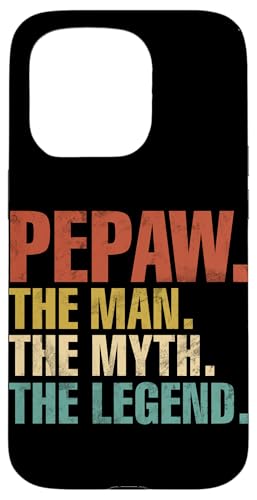 Pepaw The Man The Myth The Legend Retro Vatertag Vintage Hülle für iPhone 15 Pro Pepaw The Man The Myth The Legend Retro Vatertag Vintage Hülle für iPhone 15 Pro von Celebrate Fathers Day Gifts Dad Papa Father