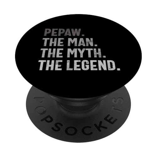 Pepaw The Man The Myth The Legend Retro Vatertag Vintage PopSockets Klebender PopGrip Pepaw The Man The Myth The Legend Retro Vatertag Vintage PopSockets Klebender PopGrip von Celebrate Fathers Day Gifts Dad Papa Father