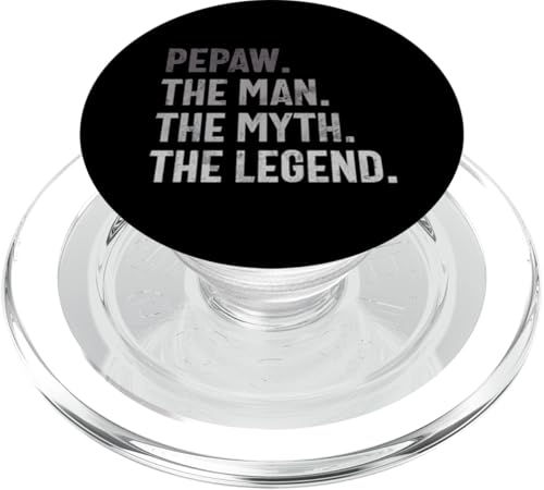 Pepaw The Man The Myth The Legend Retro Vatertag Vintage PopSockets PopGrip für MagSafe Pepaw The Man The Myth The Legend Retro Vatertag Vintage PopSockets PopGrip für MagSafe von Celebrate Fathers Day Gifts Dad Papa Father