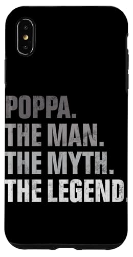 Poppa The Man The Myth Legend Lustiges Vatertags-Elternteil Hülle für iPhone XS Max Poppa The Man The Myth Legend Lustiges Vatertags-Elternteil Hülle für iPhone XS Max von Celebrate Fathers Day Gifts Dad Papa Father