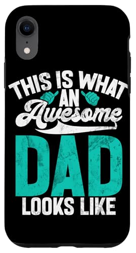 So sieht ein toller Vater aus Vatertagseltern Hülle für iPhone XR So sieht ein toller Vater aus Vatertagseltern Hülle für iPhone XR von Celebrate Fathers Day Gifts Dad Papa Father